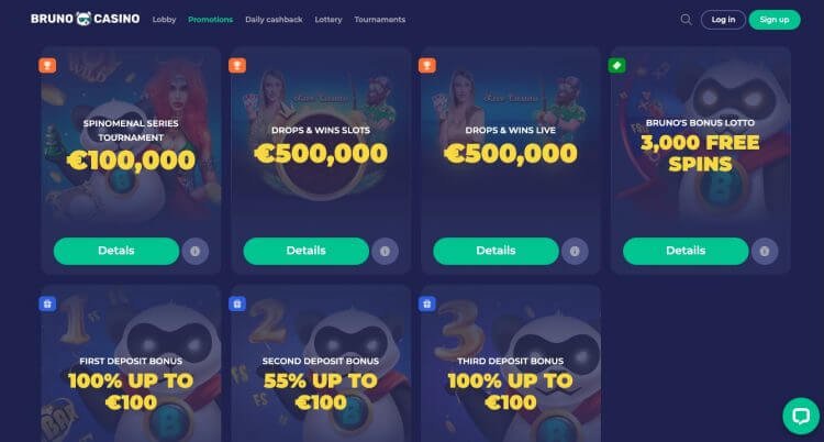 Guide to bruno casino nl